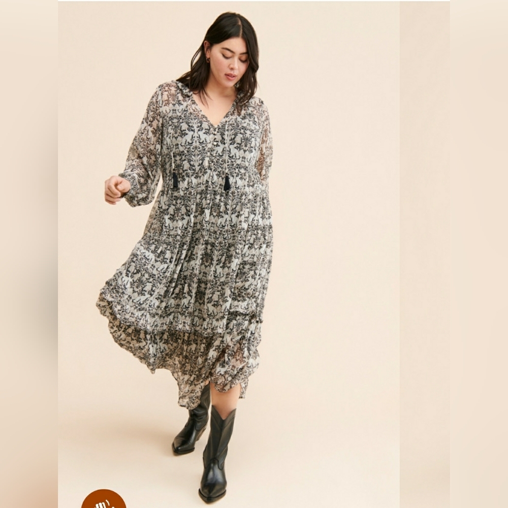 NWT Anthropologie Marais Dress 3X